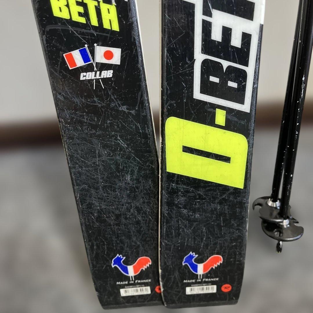 ROSSIGNOL DEMO BETA 166cm スキー板 ストック