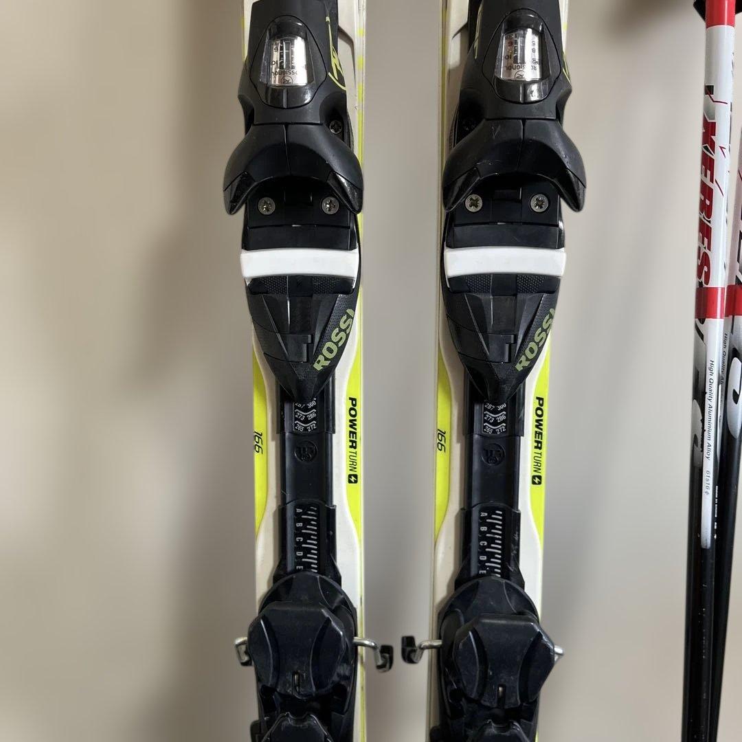ROSSIGNOL DEMO BETA 166cm スキー板 ストック