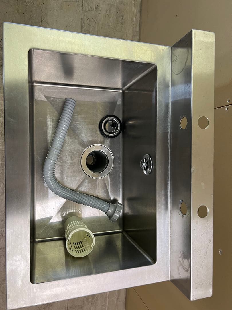 1槽シンク 600x450x800(+90) ①