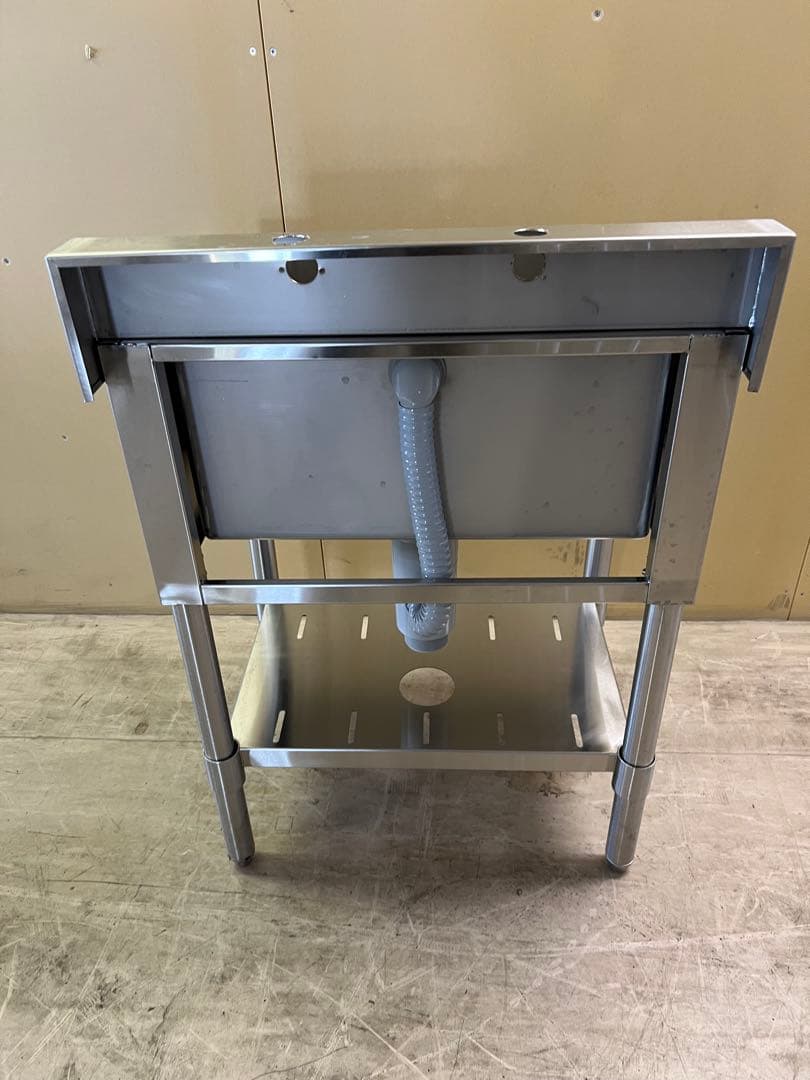 1槽シンク 600x450x800(+90) ①