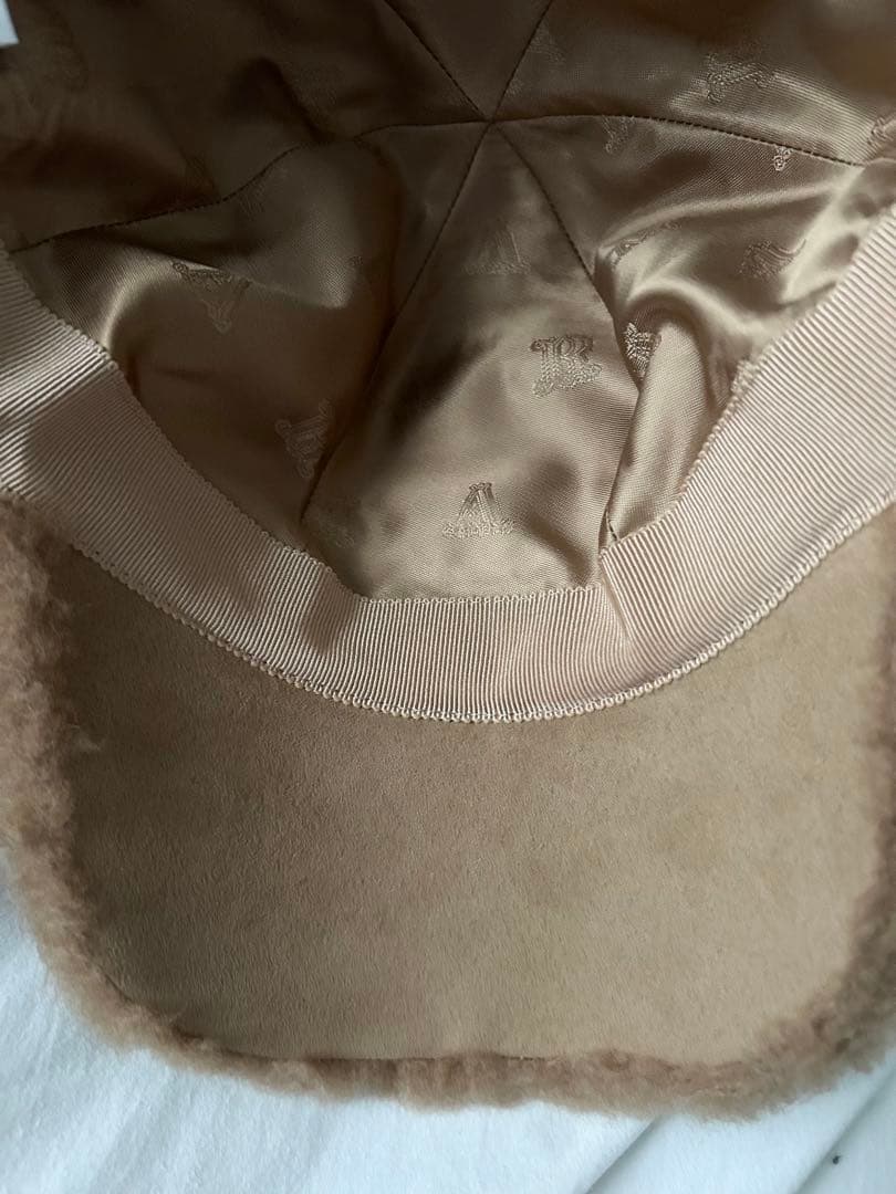 【MAX MARA】テディベア キャメル キャップ MaxMara 帽子