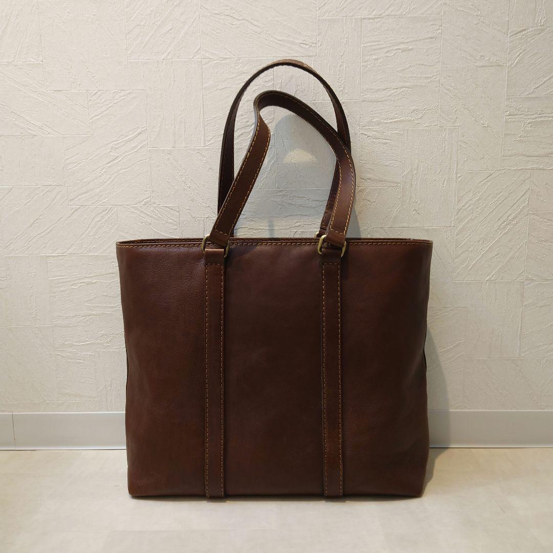 土屋鞄 トーンオイルヌメ デイリートート バッグ ユニセックス