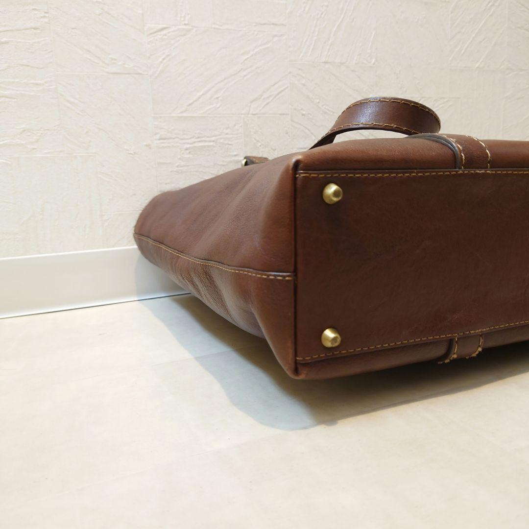 土屋鞄 トーンオイルヌメ デイリートート バッグ ユニセックス