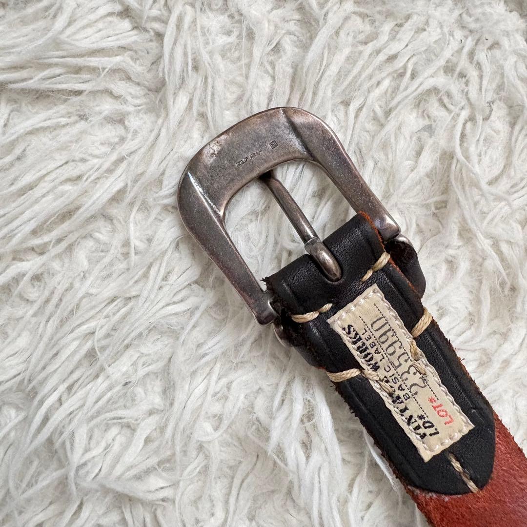小物 Vintage Works DH5740 Leather belt 5Hole