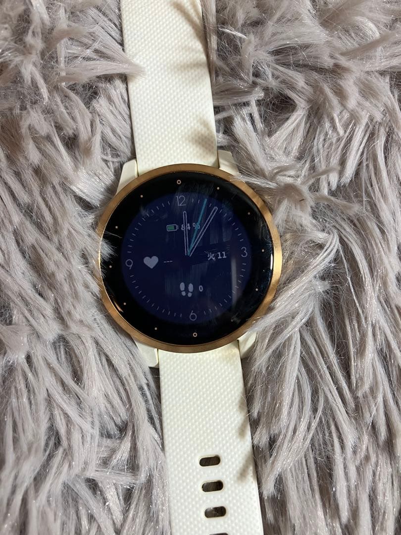 GARMIN Vivoactive 4S　スマートウォッチ　充電器付き(互換品)