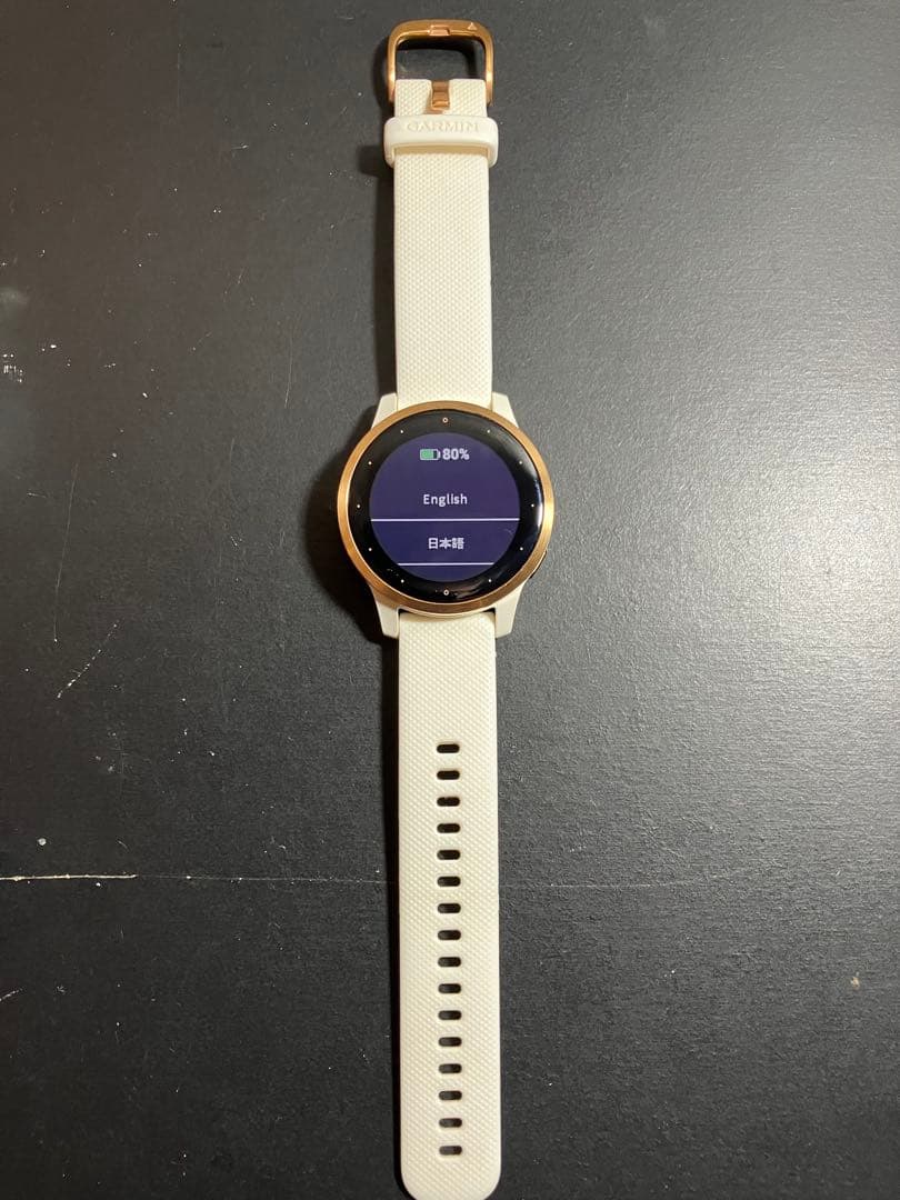 GARMIN Vivoactive 4S　スマートウォッチ　充電器付き(互換品)