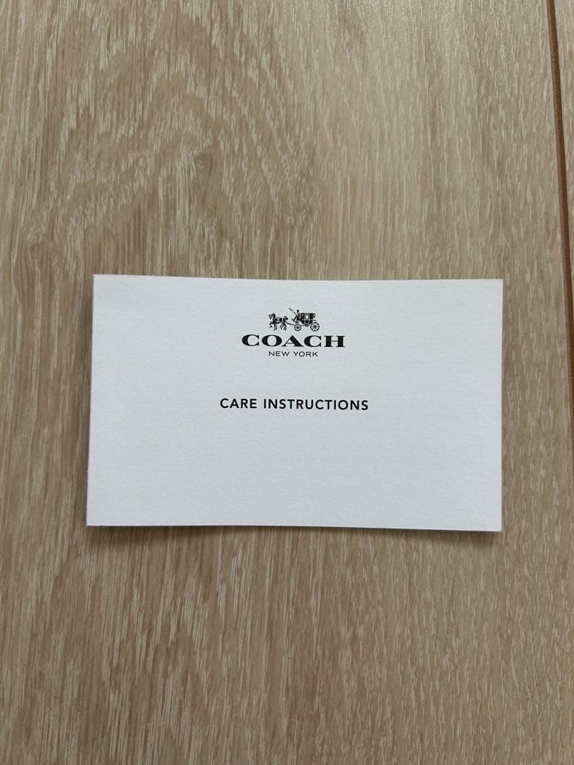 COACH ブラックレザー リュック