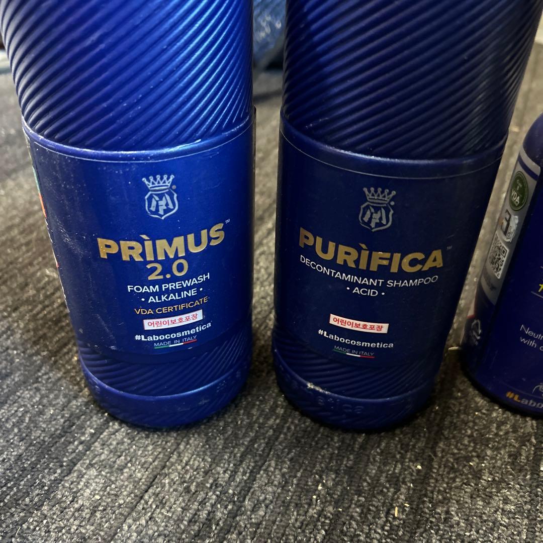 3ph洗車　ラボコスメティカ 3ph センパー　ピュリピカ　プリマス