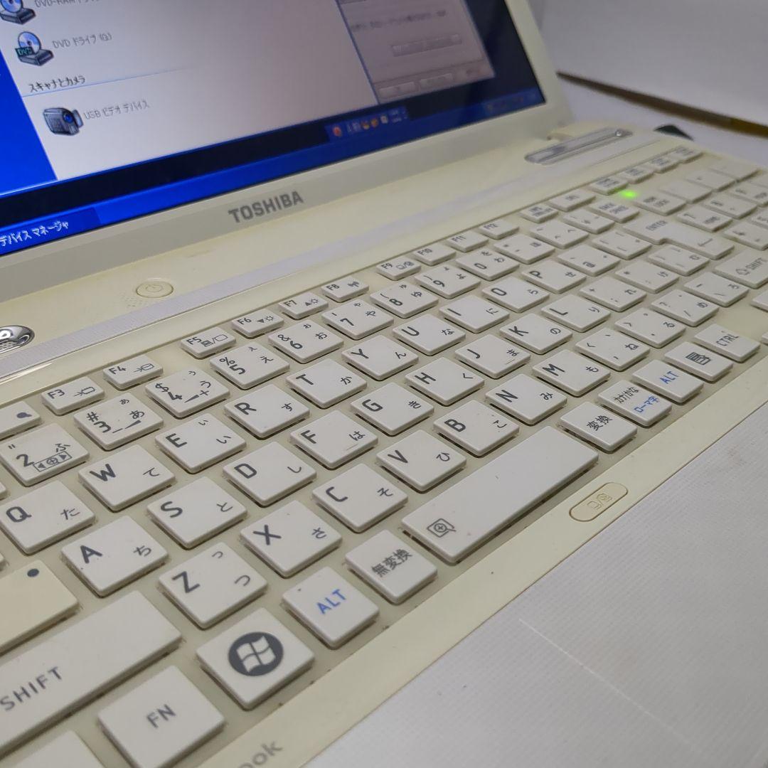 東芝dynabook T451貴重なwindowsXPノートパソコン
