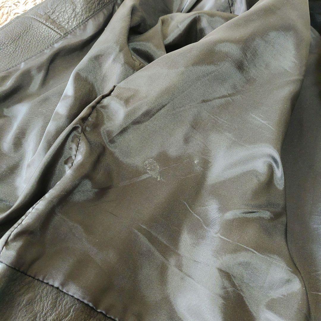 【牛革】Paul Smith　ポールスミス　レザージャケット　ブラック　メンズ