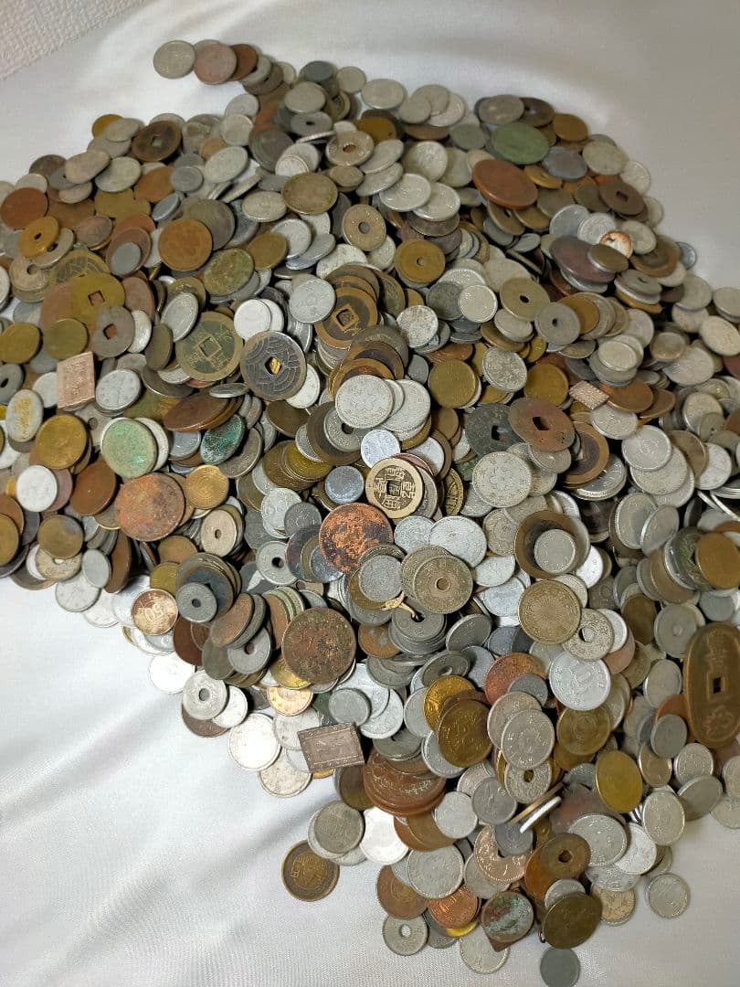 古銭まとめ 無選別 約7.2kg