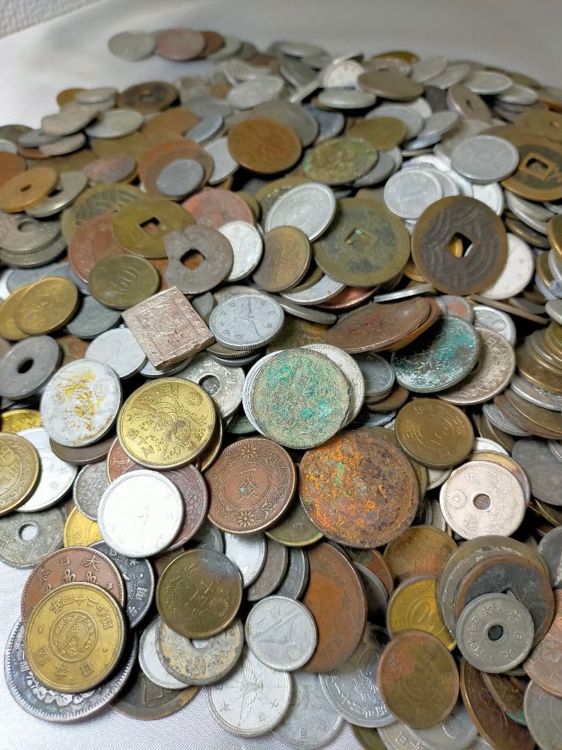 古銭まとめ 無選別 約7.2kg
