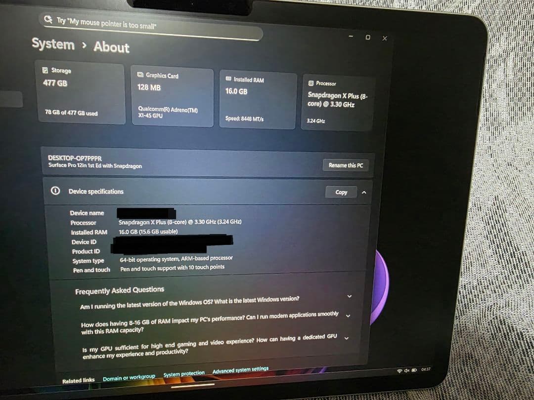 美品_Surface Microsoft Pro 12_512GB ✨おまけ付き