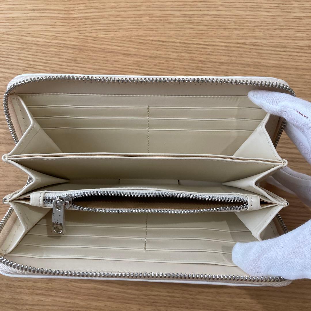 【値下げ】クロコダイル　長財布 白 ヒマラヤクロコダイル リアルレザー