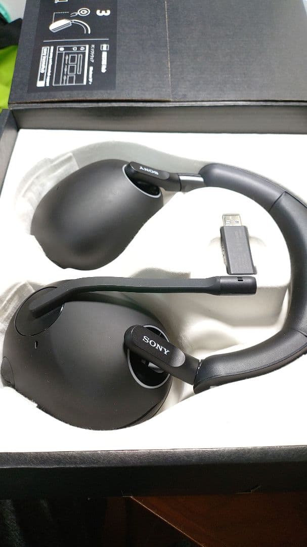 SONY INZONE H9 ワイヤレスヘッドセット 黒