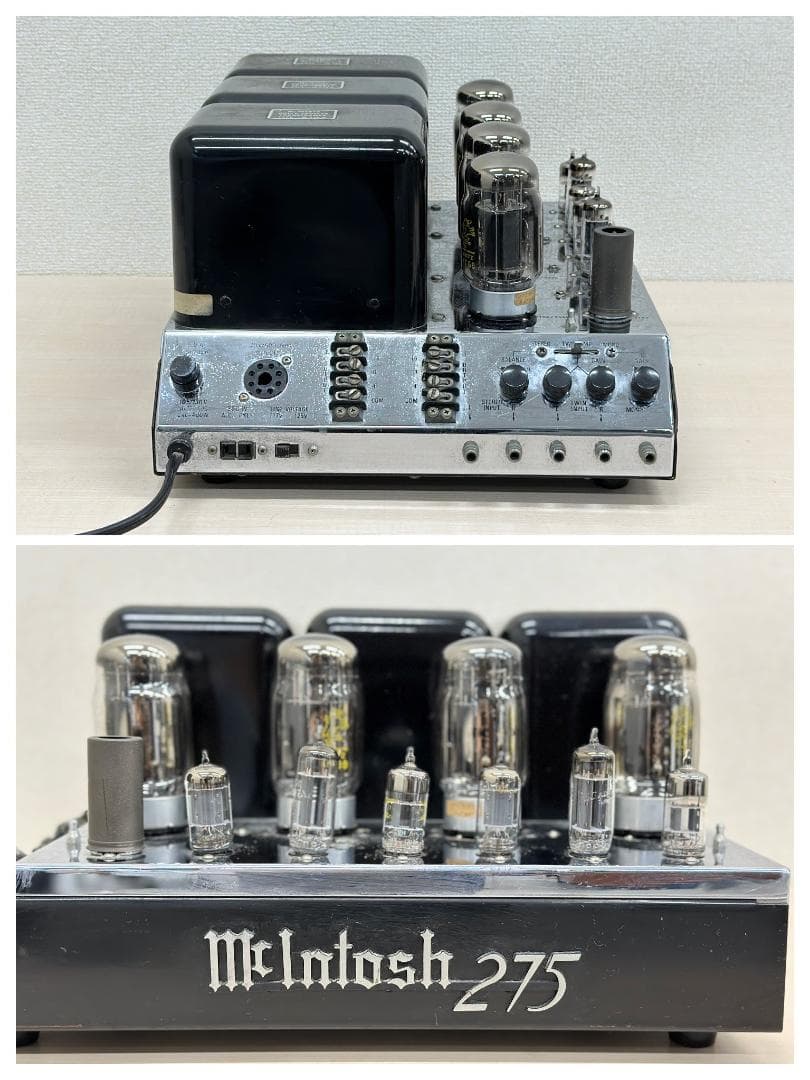 ■マッキントッシュ■MC275　パワーアンプ　真空管ステレオ　ヴィンテージ