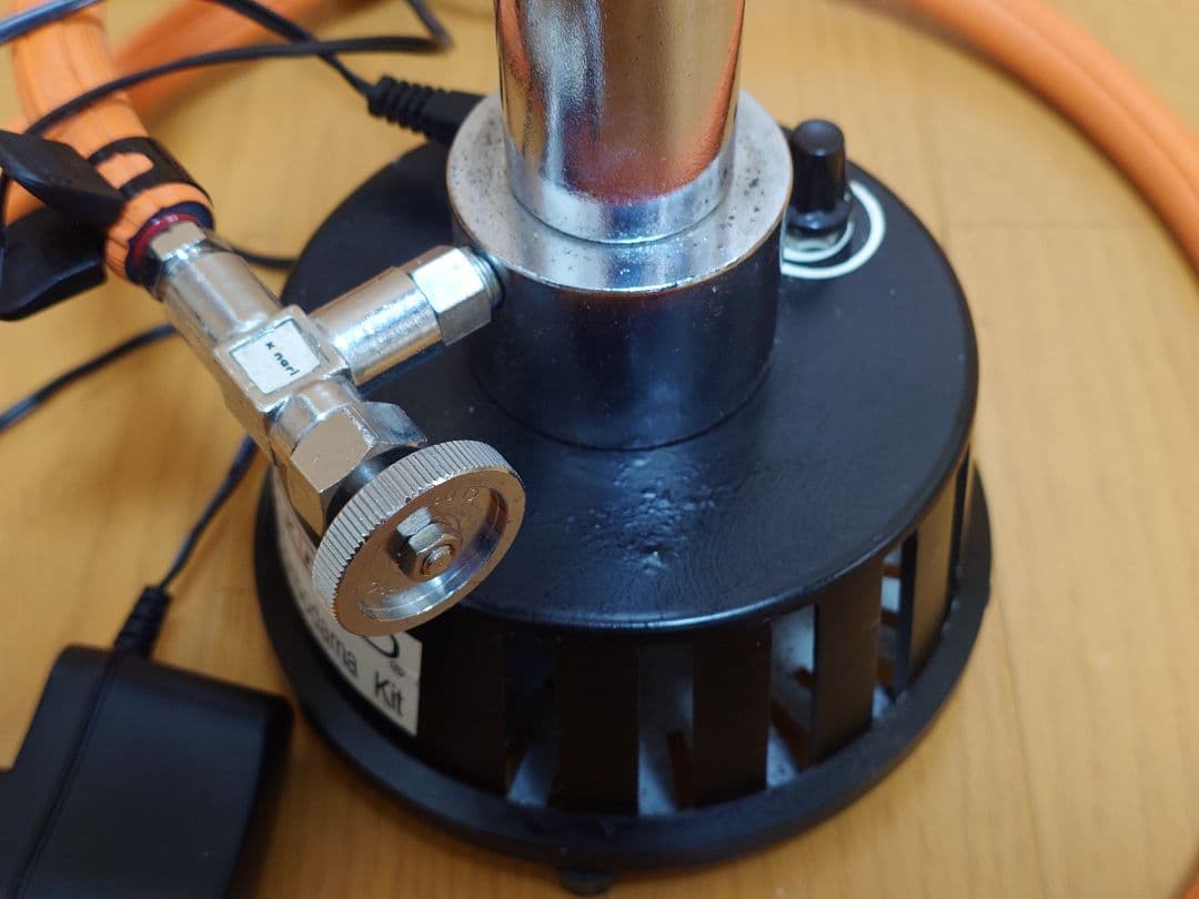 きなりガラス ファンバーナー①