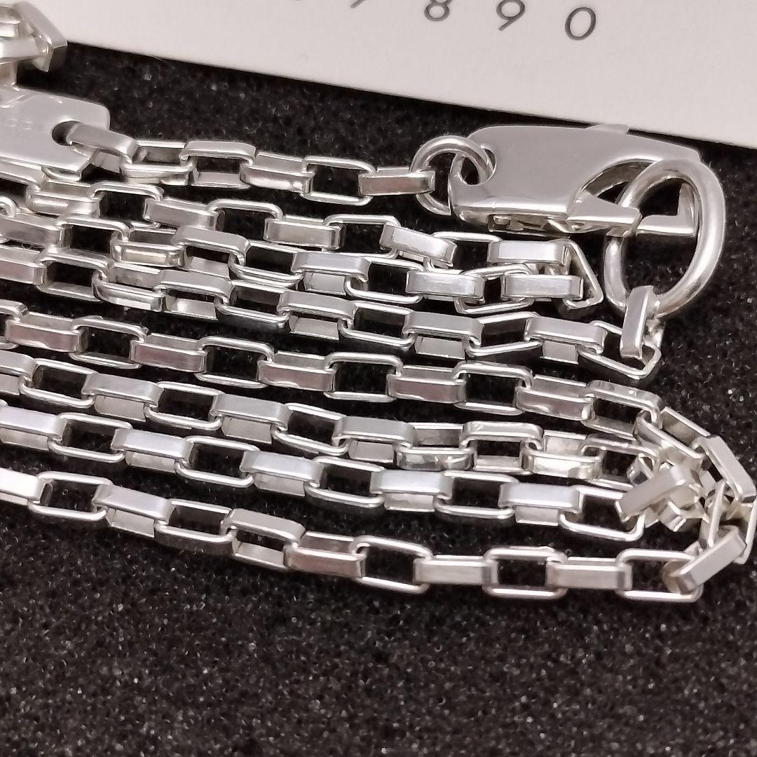 グッチ ベネチアン チェーン ネックレス 50cm シルバー 定番