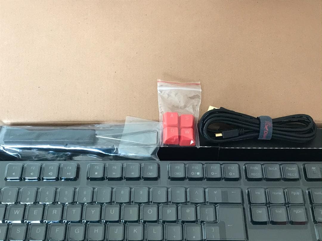 ★送料込 新品青色光るメカニカルキーボードDuckyDK9008Shine2★