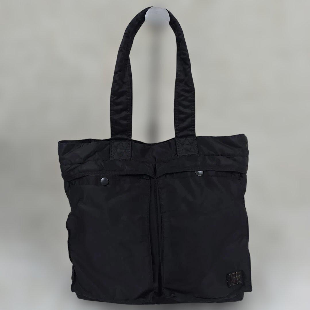 ✨良品✨ ポーター タンカー トートバッグ ナイロン 肩掛け A4可能 黒