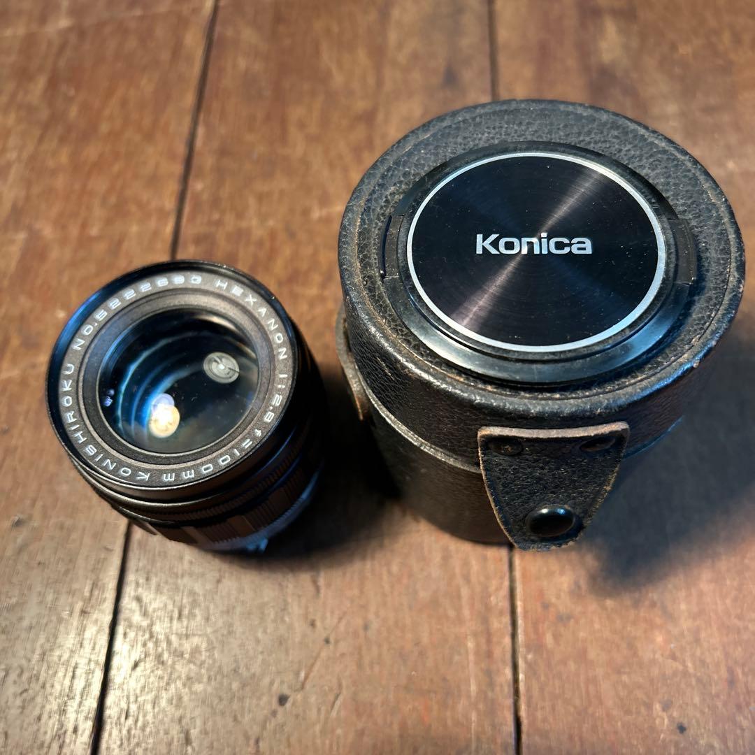 オールドレンズKonica HEXANON 50mm f/1.8 レンズ