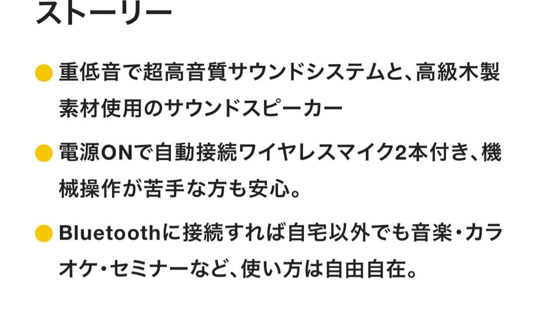 新品！HANZON サウンドボックス 無線マイク2本付き