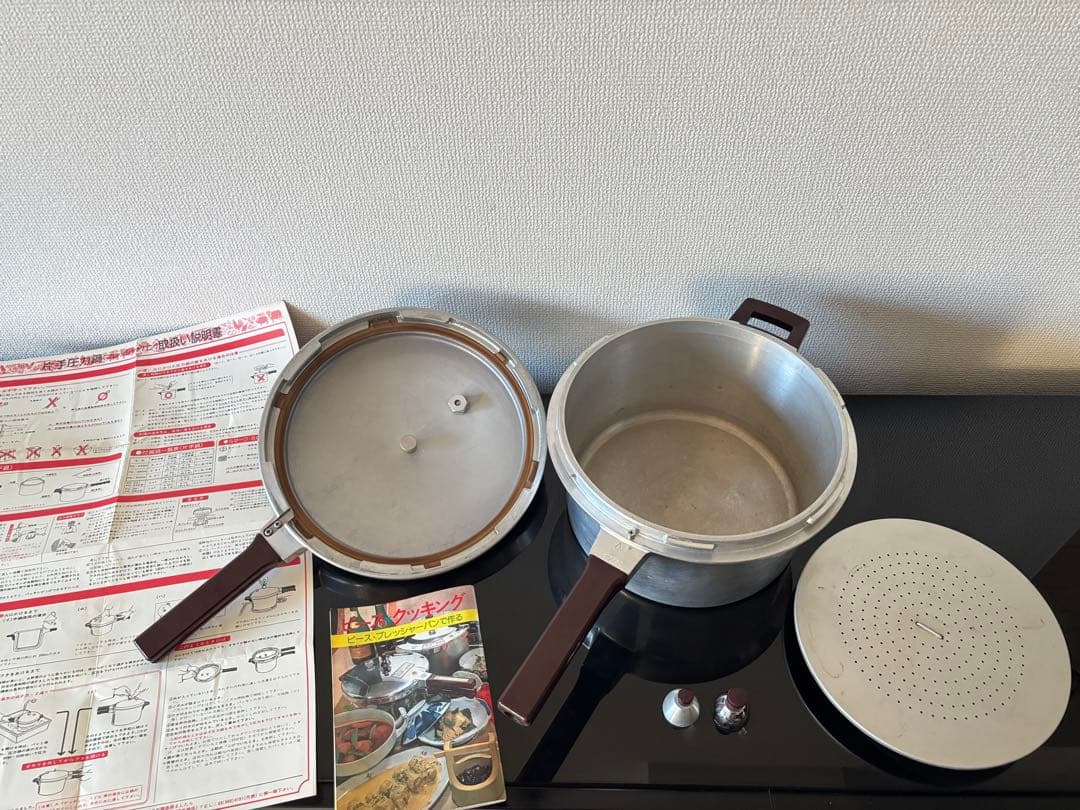 ヘイワ 家庭用圧力鍋　約1升炊ける　5ℓ PC-5000 ピースプレッシャーパン