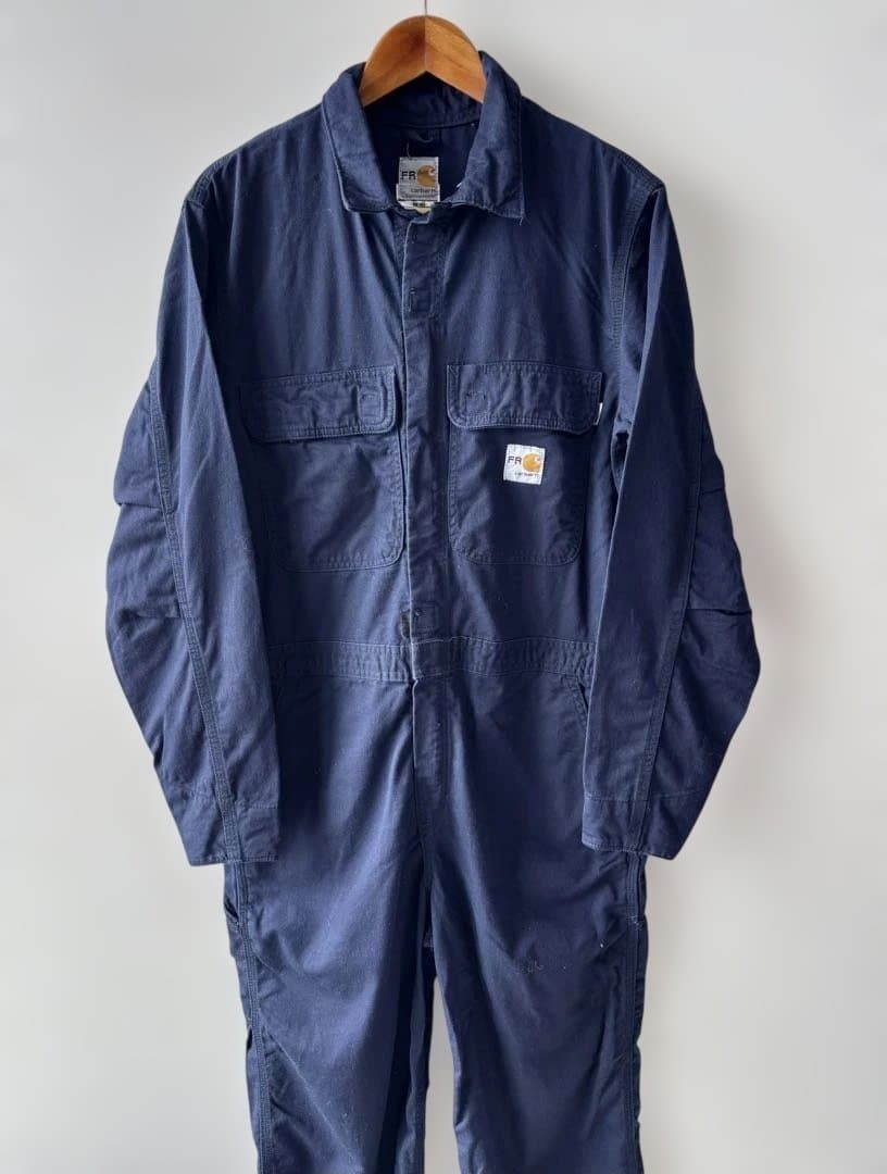 Carhartt FR ツナギ カーハート ワーク ネイビー オールインワン