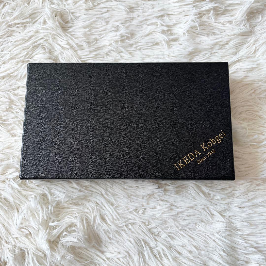 未使用級✨池田工芸　JRA クロコダイル　ポロサス　ゴールドパイソン　長財布　黒