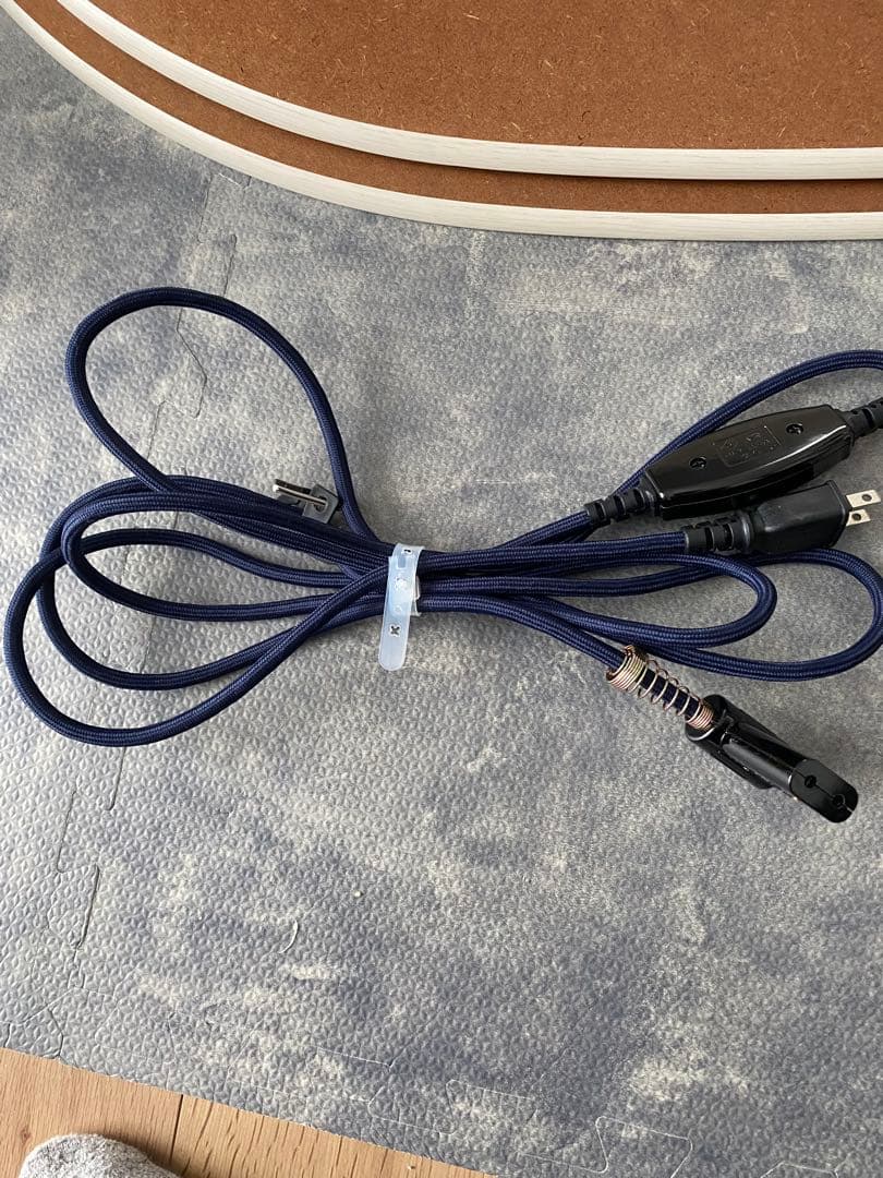 ニトリ家具✨豆型ホワイト　木製こたつテーブル 横90 縦約60 高さ37