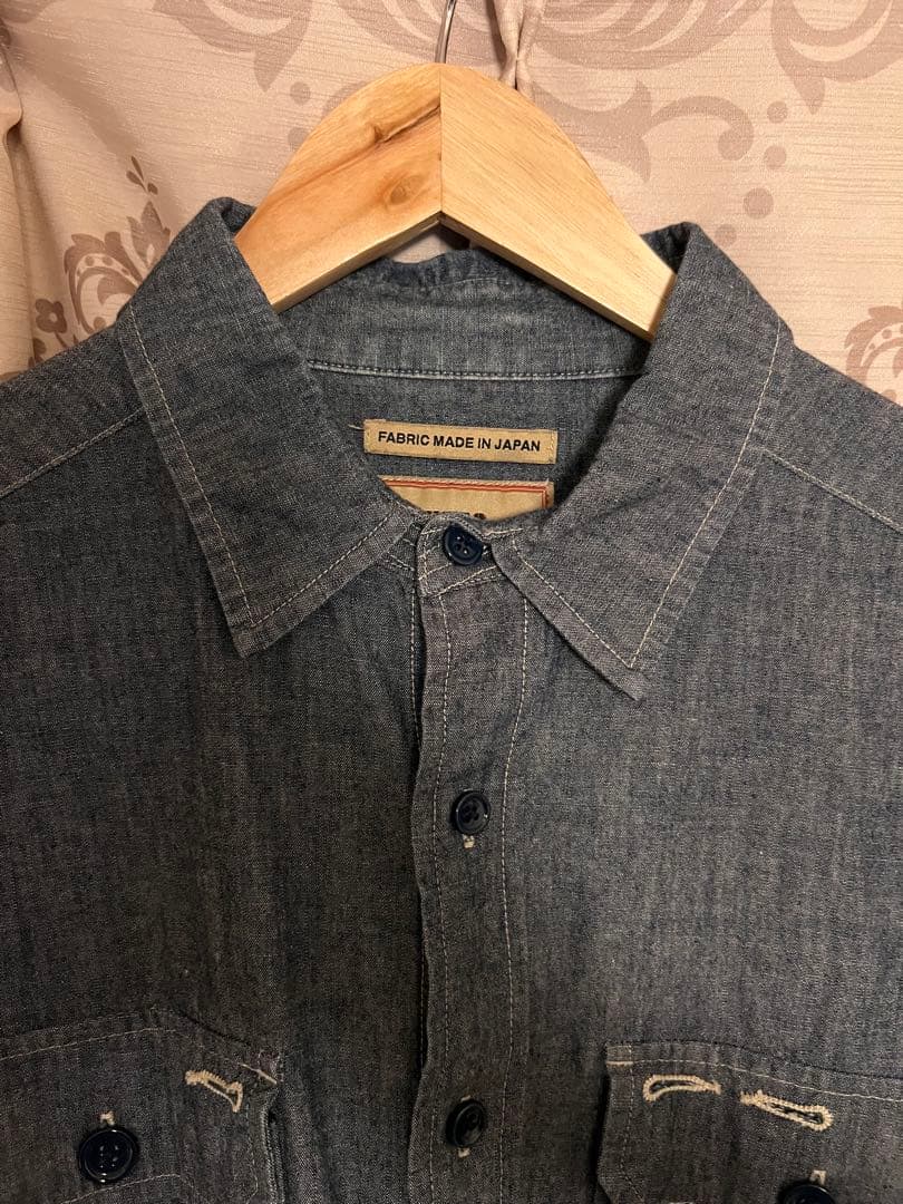 リボンバッチ有　ナイジェルケーボン S-53 FIELD SHIRT