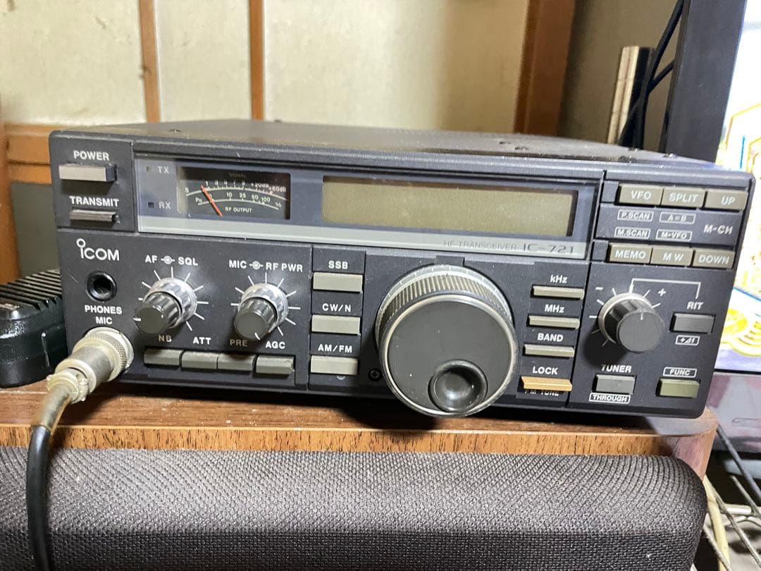 S ima　Icom IC-721 トランシーバー　ジャンク