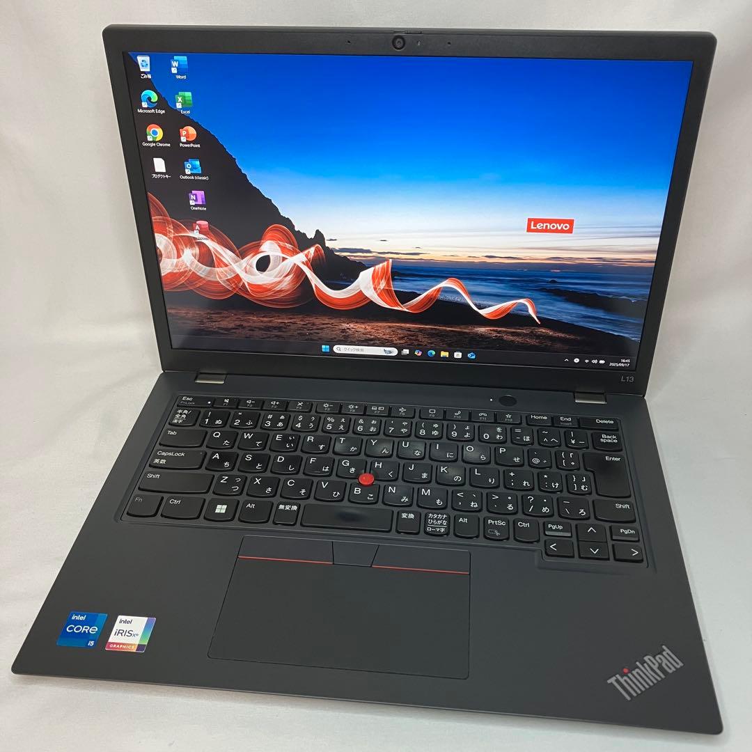 美品 ThinkPad L13 Gen3 第12世代 i5 16GB WUXGA