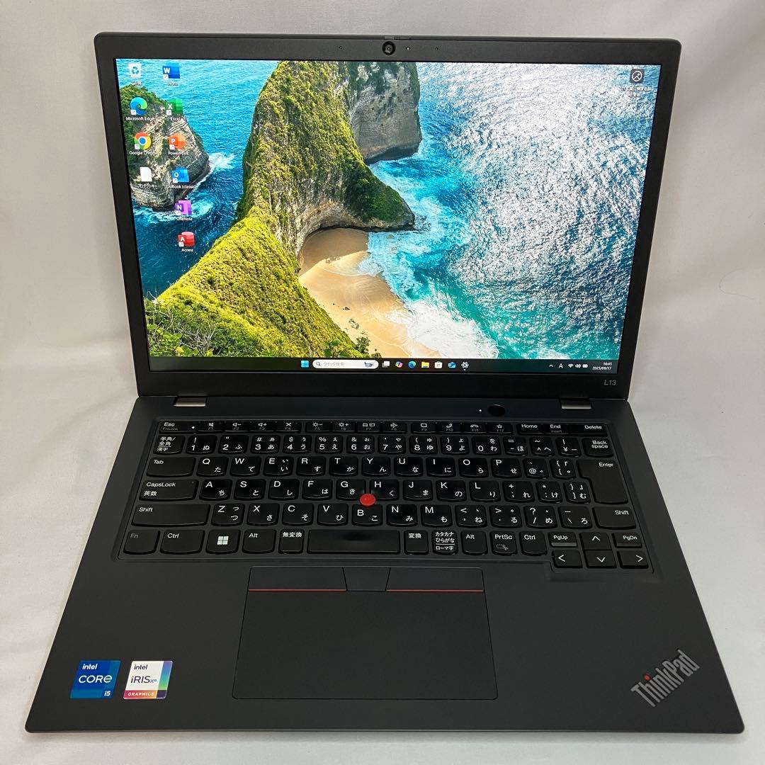美品 ThinkPad L13 Gen3 第12世代 i5 16GB WUXGA