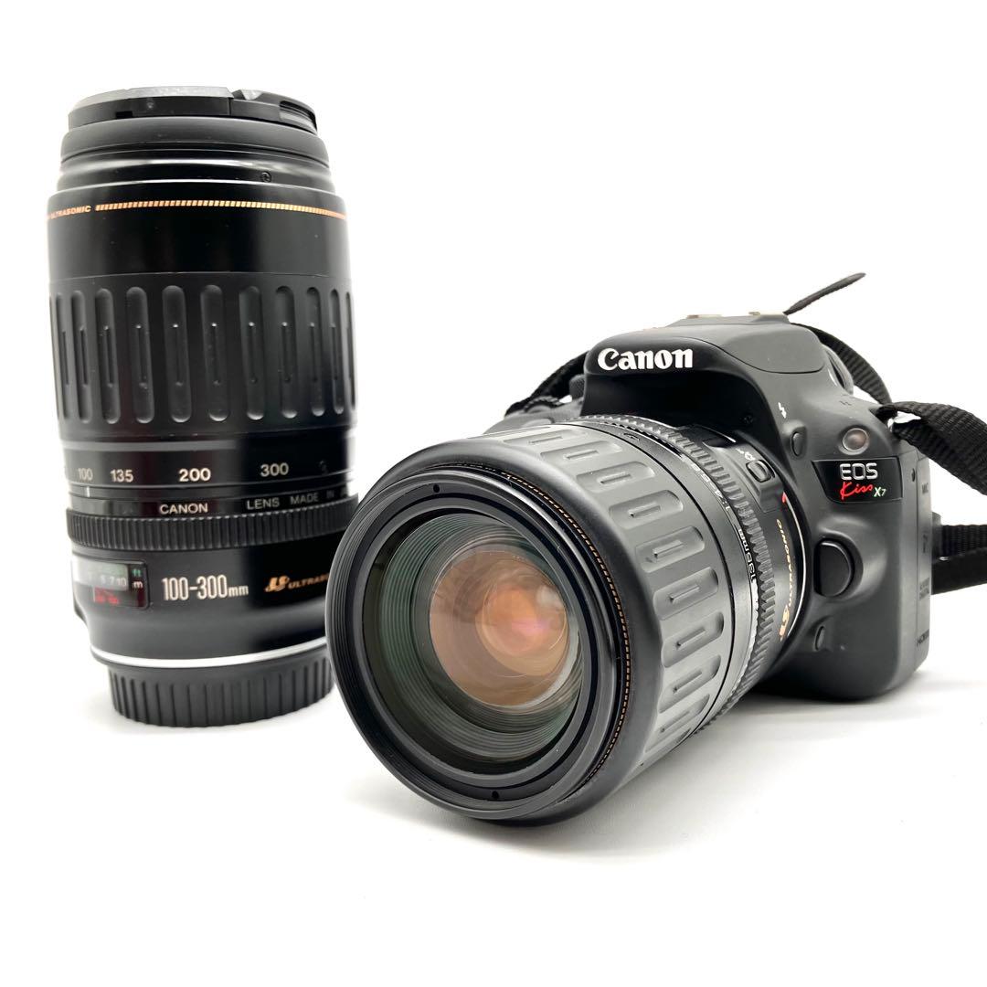 ❁初心者オススメ❁Canon eos kiss X7 ダブルズーム