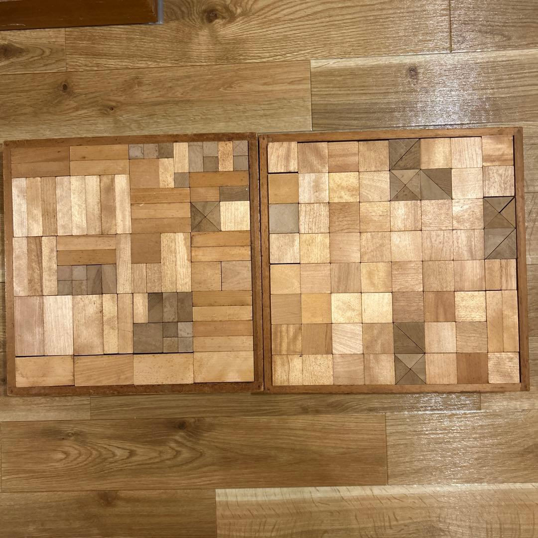 童具館 ワクブロック 積み木2箱セット