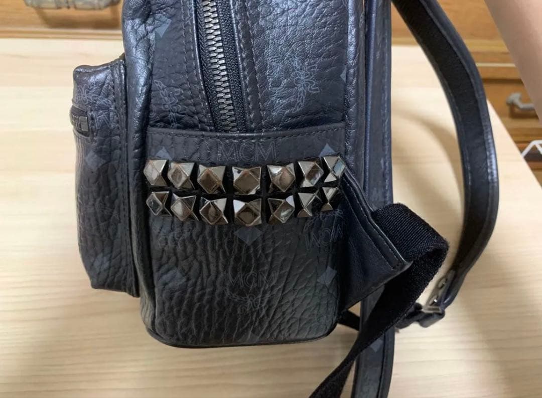 mcm リュック 黒