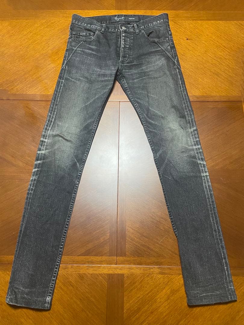 fagassent ファガッセン　CLAW バックジップ ブラック デニム