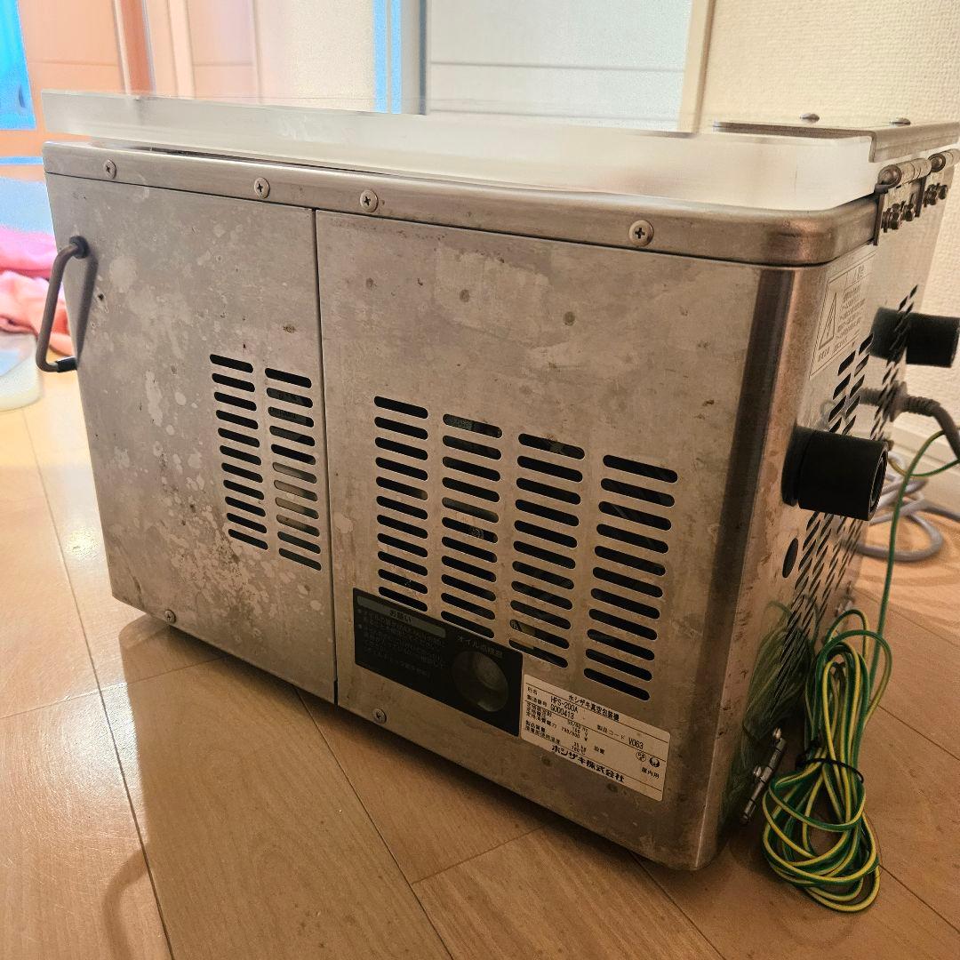 数回使用のみ ホシザキ業務用真空包装機 HPS-200A 真空袋約3万円分付き