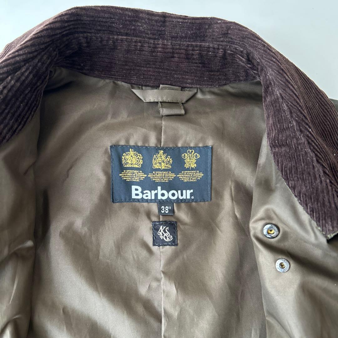 kaptain sunshine barbour 3/4 バブアー　コート 38