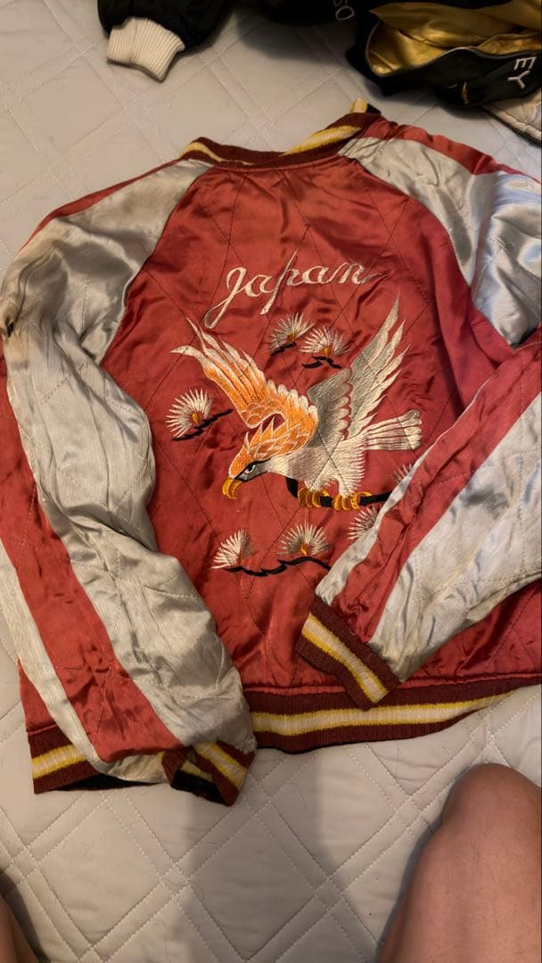 50's スカジャン　レアカラー　vintage