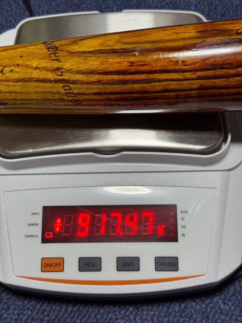 希少品 ジュン・イシイ製 硬式用圧縮バット 王貞治選手使用モデル