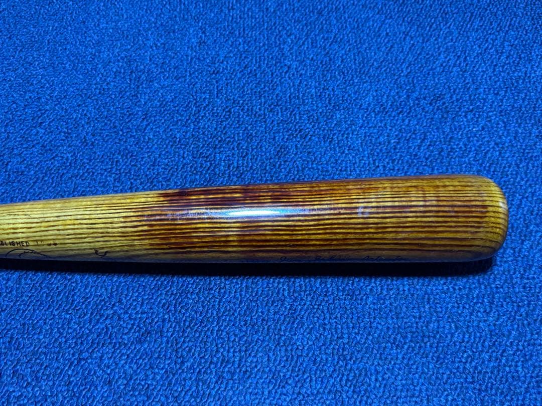 希少品 ジュン・イシイ製 硬式用圧縮バット 王貞治選手使用モデル