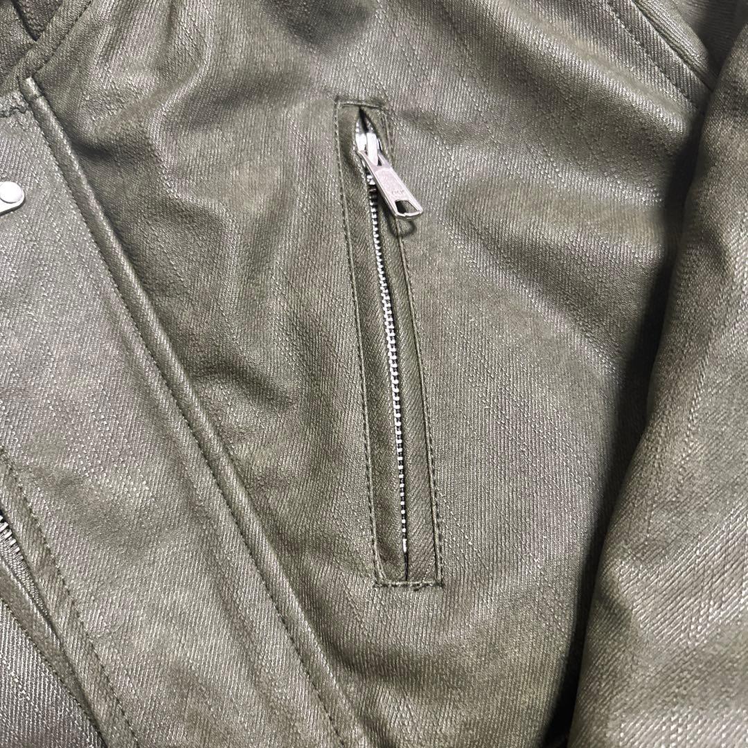 BELVETジャケットStar-Studded Leather Jacket