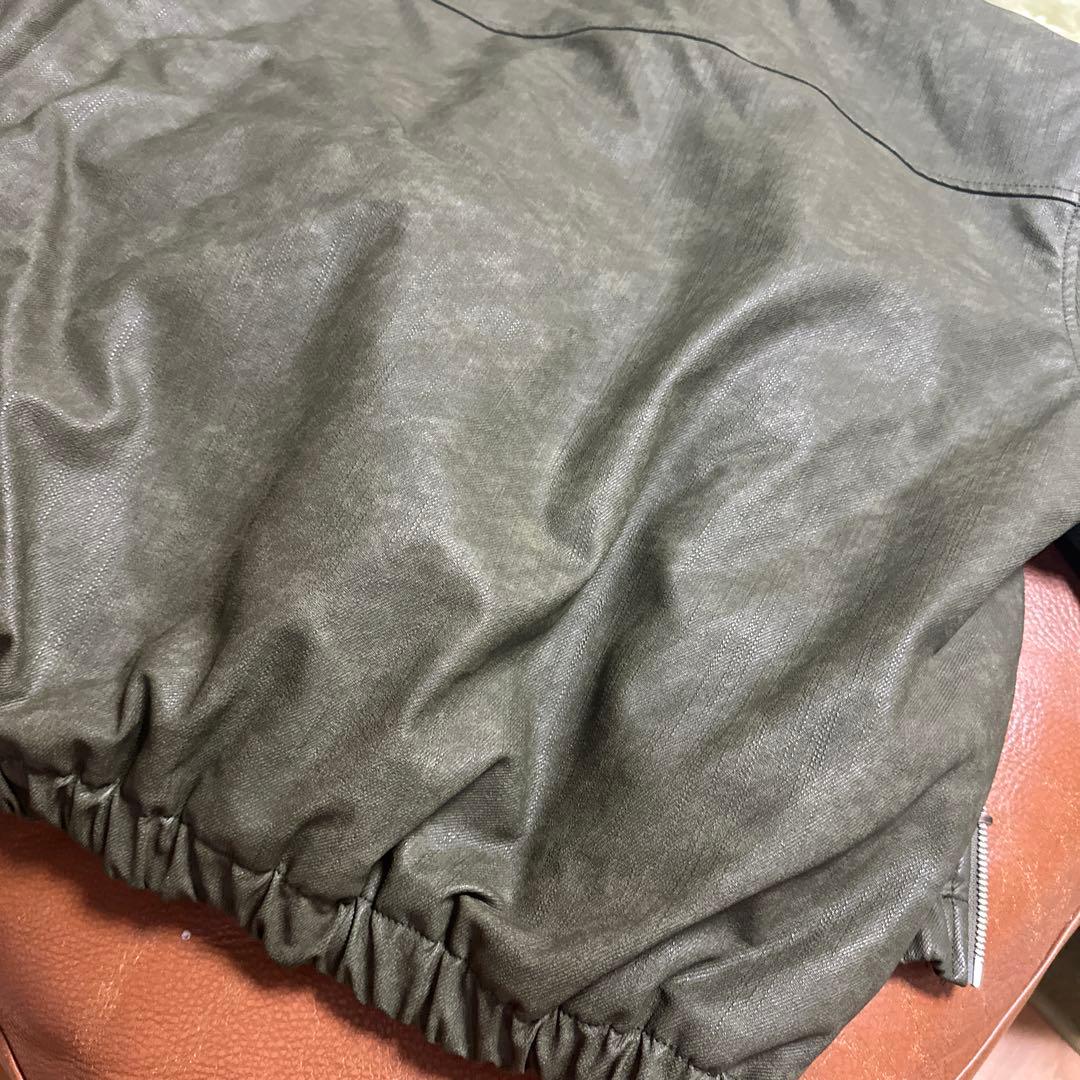 BELVETジャケットStar-Studded Leather Jacket