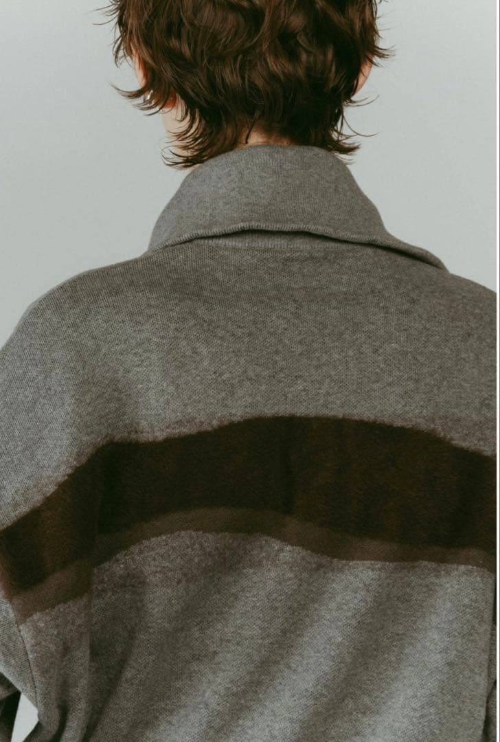 トップス Knuth Marf concept jacquard knit/gray