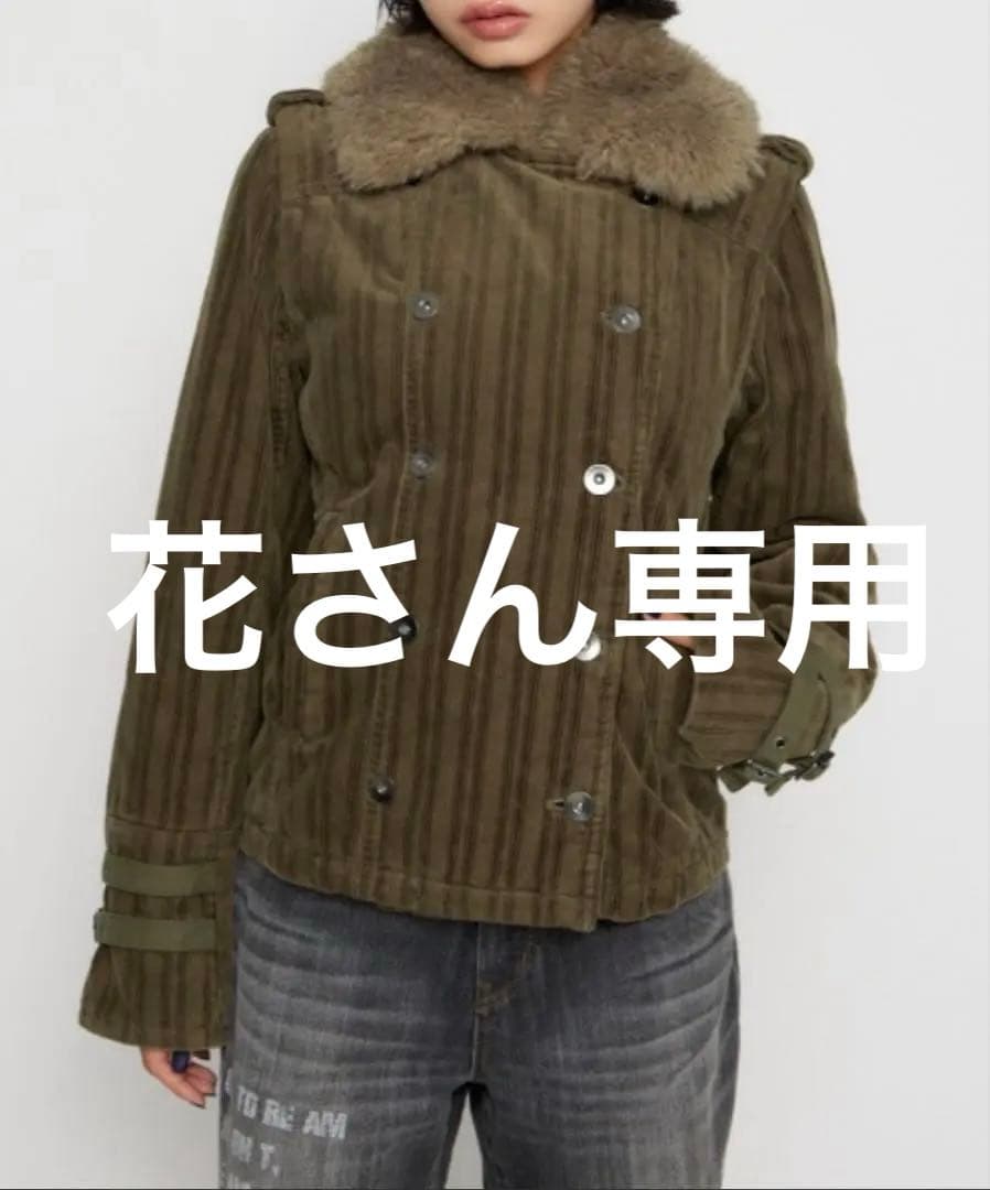 【花さん専用】LAGUA GEM CORDUROY BOA ジャケット