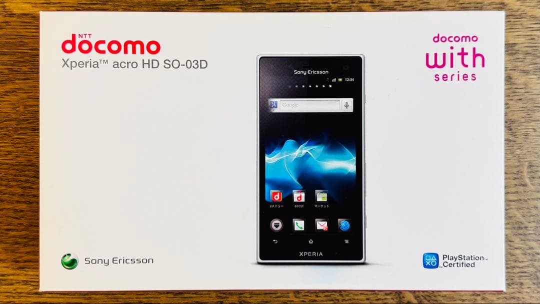 【未使用】 Sony Xperia acro HD SO-03D