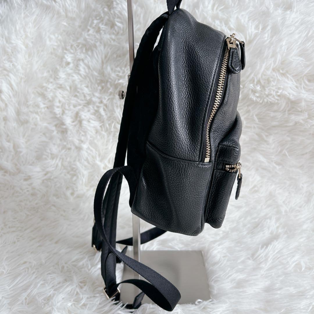 ✨美品✨COACH コーチ リュック バックパック レザー シボ革 ゴールド金具