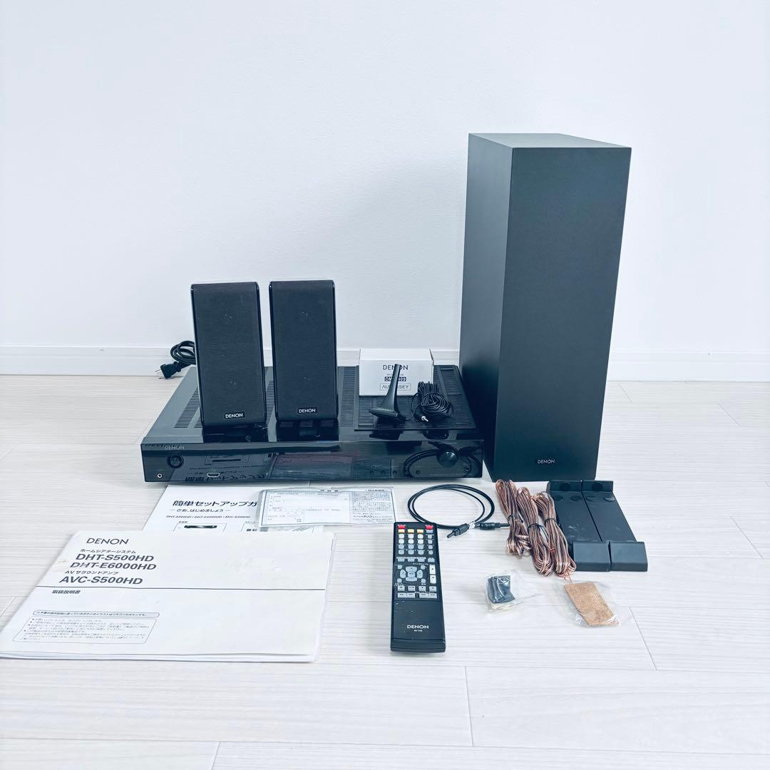最終値下　DENON DHT-S500HD サラウンドシステム